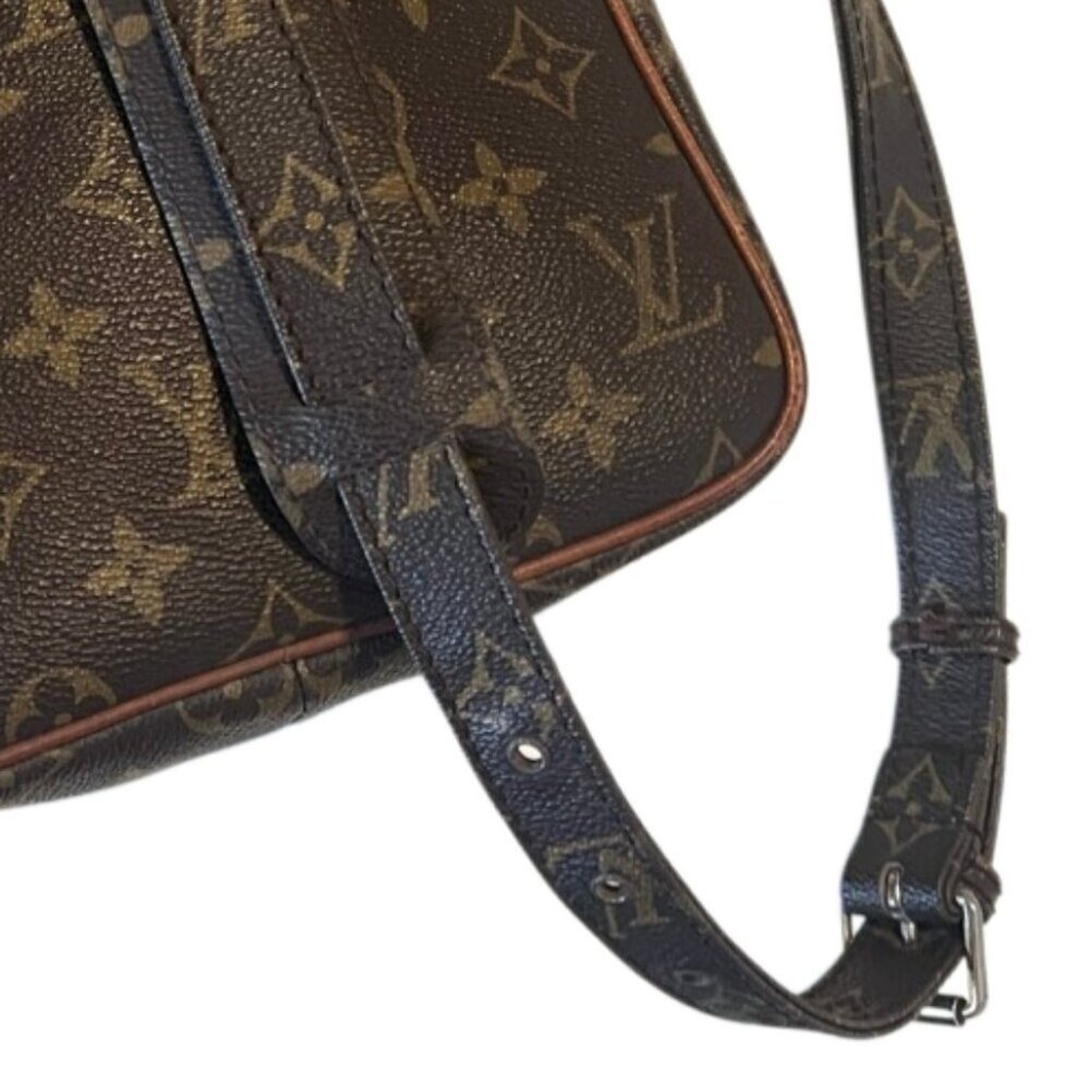 Louis Vuitton Petit Marceau Brown Monogram Shoulder Bag COA Included - Picture 7 of 12